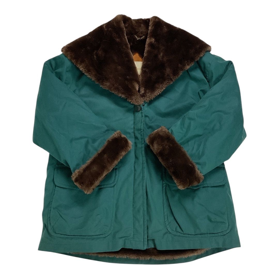 TRUSSARDI トラサルディ　レザー ファージャケット TRUSSARDI トラサルディ ファーコート ウィメンズ サイズ42 イタリア製