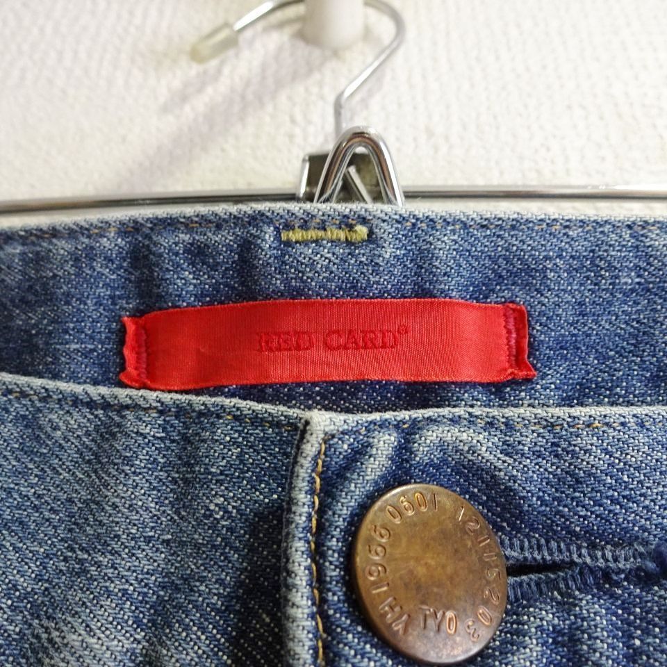RED CARD レッドカード Day1 スリムスキニーデニム W88cm / W32 / L 