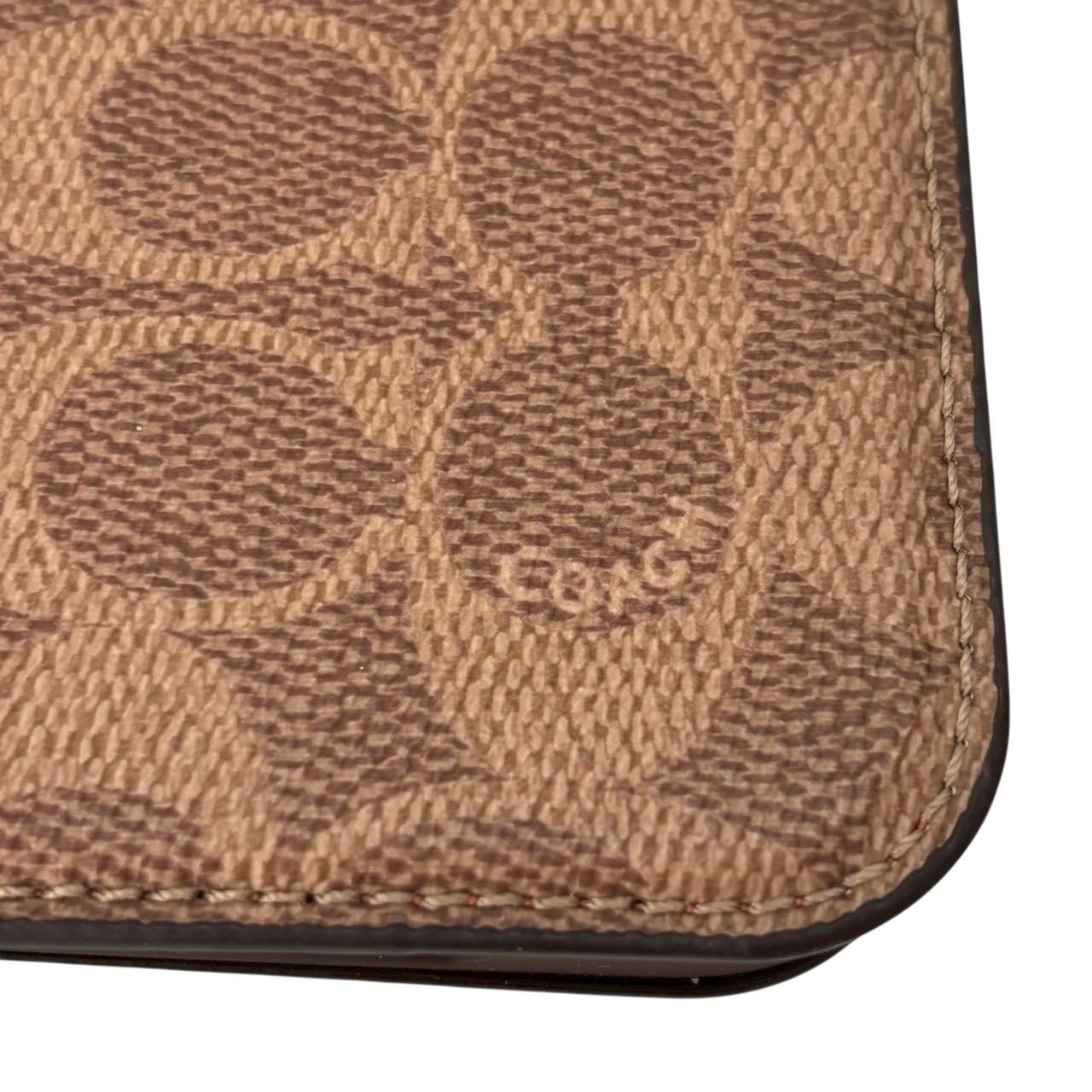 COACH コーチ iPhone 6.1インチ 2レンズ対応 手帳型 ケース