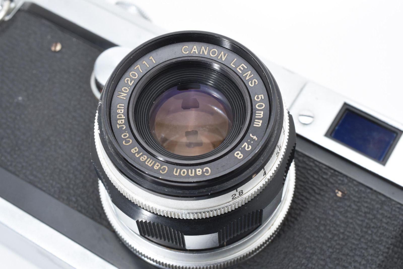 4808 キヤノン Canon Model L2 50mm f2.8 フィルムカメラ [動作確認済