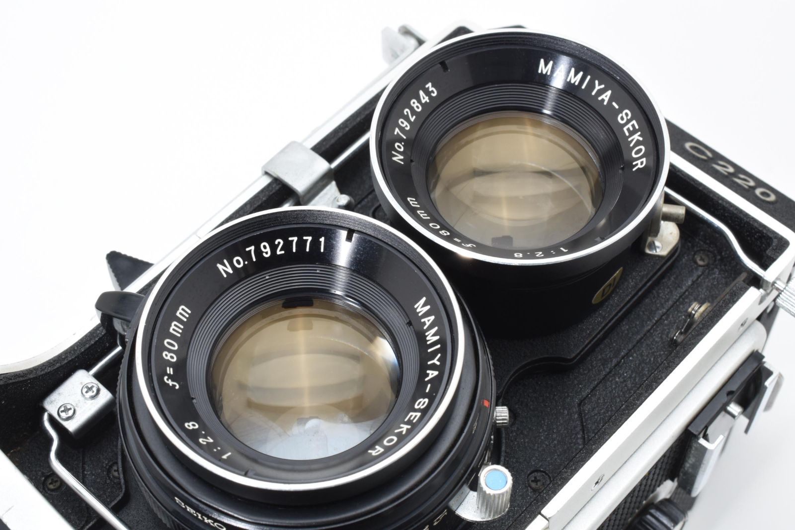 4810 マミヤ Mamiya C220 Pro Sekor 80mm f/2.8 二眼レフ フィルム