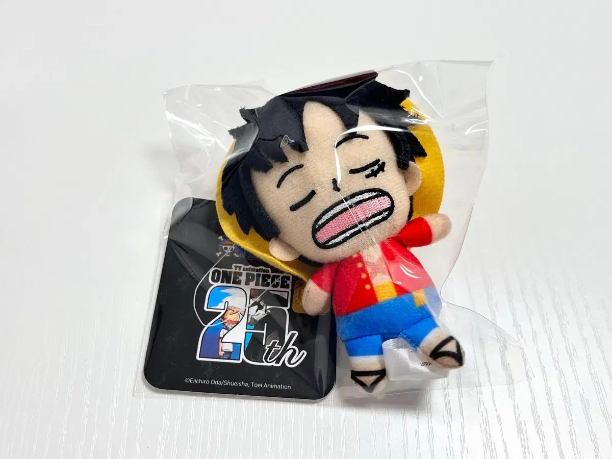 ONE PIECE モンキー ・ D ・ ルフィ(ルフィ) 25周年 ぬいぐるみ - メルカリ