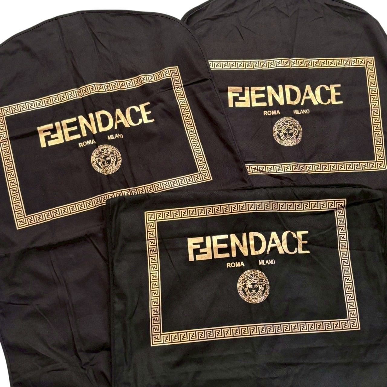 フェンダーチェ　ガーメントケース　３枚セット FENDACE フェンダーチェ ROMA MILANO ガーメントカバー セット 保存袋