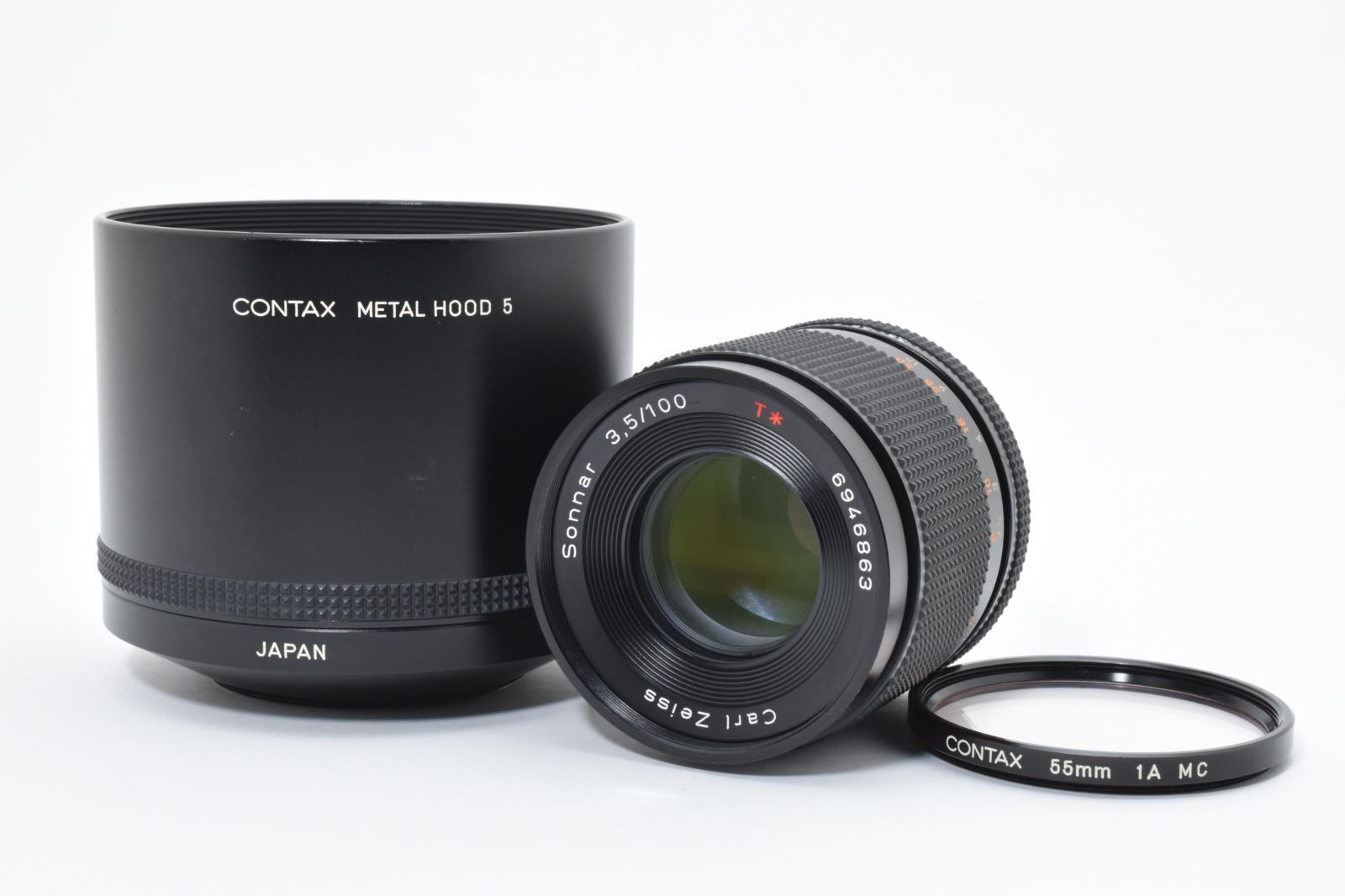 4815 コンタックス CONTAX Carl Zeiss Sonnar 100mm f/3.5 T* MMJ