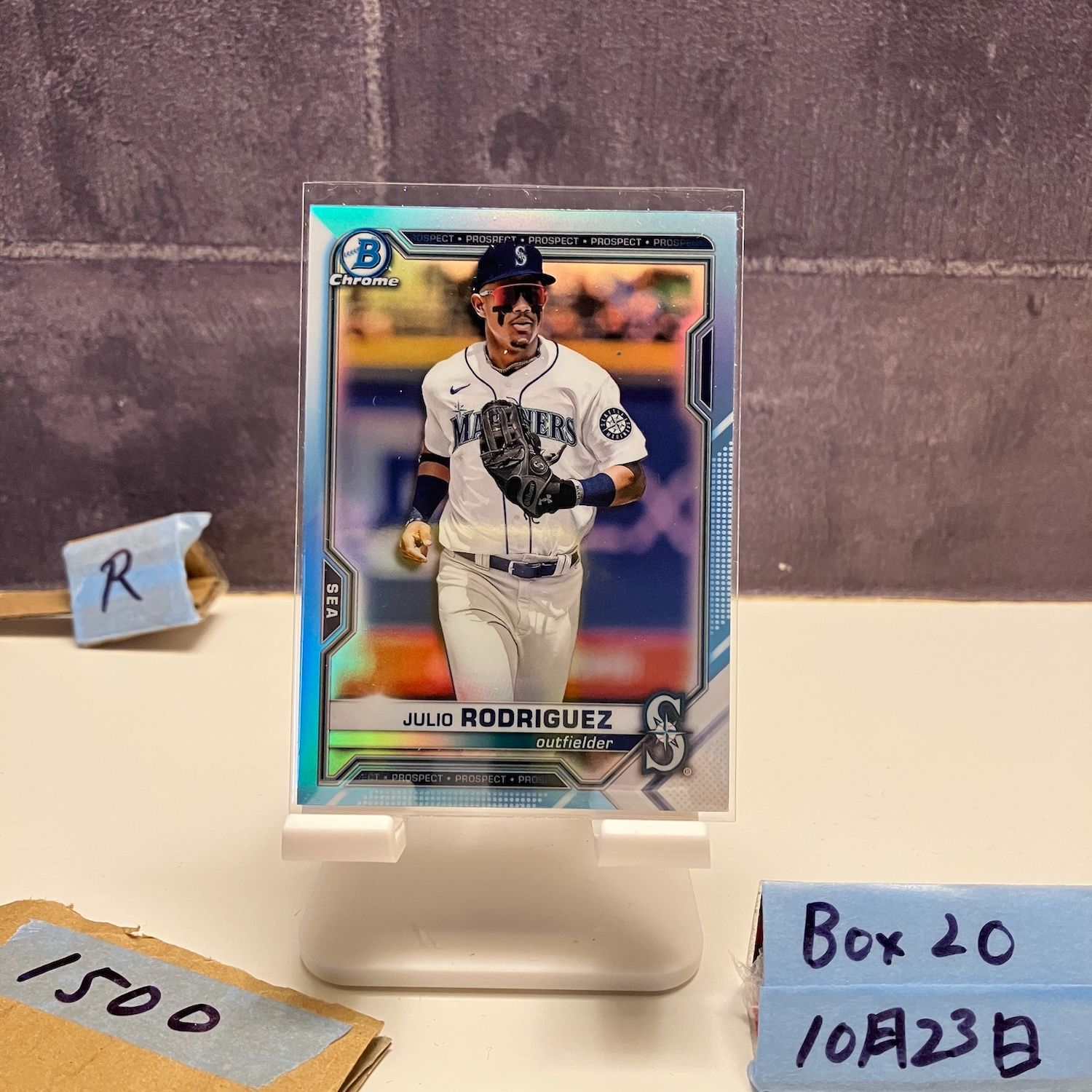 2021 Topps Bowman Chrome Julio Julio Rodriguez Seattle Mariners