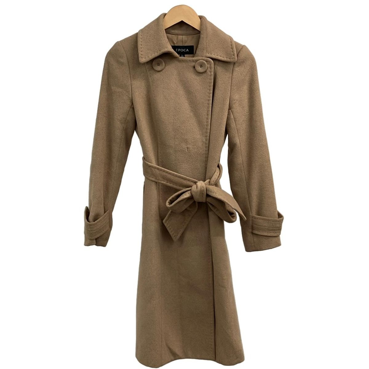 EPOCA(エポカ) コート サイズITL 40 レディース美品 - ブラウン 長袖