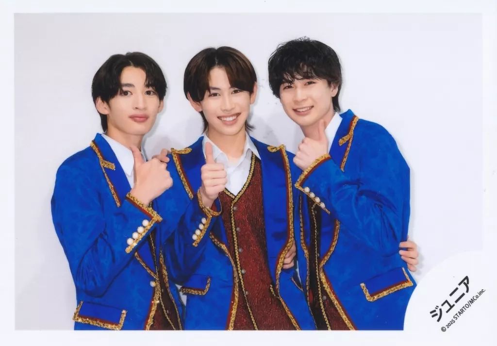 中古】生写真(STARTO) ジュニア/鈴木瑛朝・壹岐碧・堀口由翔/横型