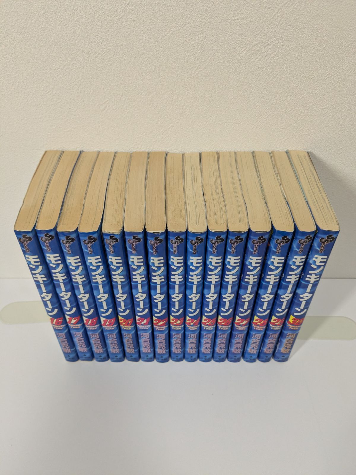 モンキーターン　全巻セット　1〜30巻 モンキーターン 全巻セット 1-30巻 少年サンデー 漫画 競艇 ほぼ初版