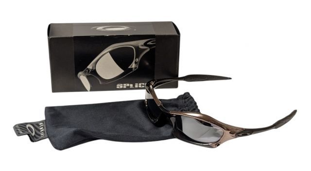 新品同様 オークリー サングラス SPLICE スプライス ブラック ブラック