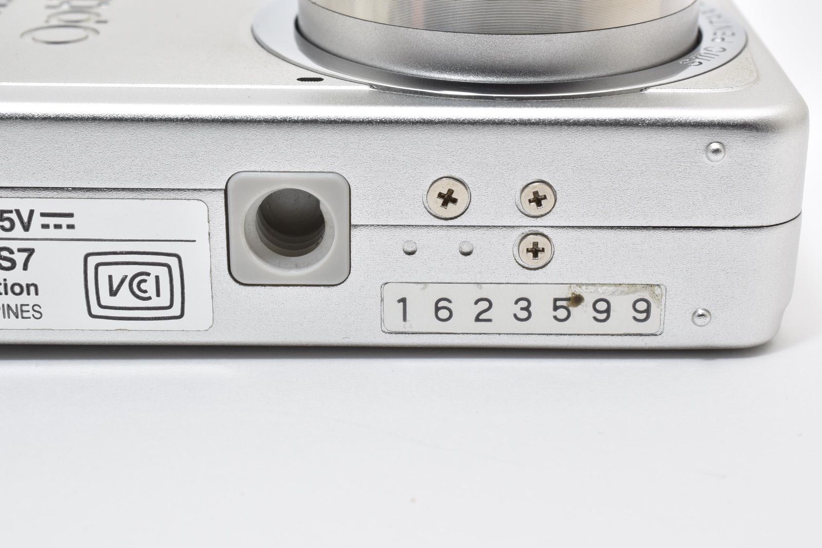 美品】ペンタックス PENTAX Optio S7 シルバー コンパクトデジタル