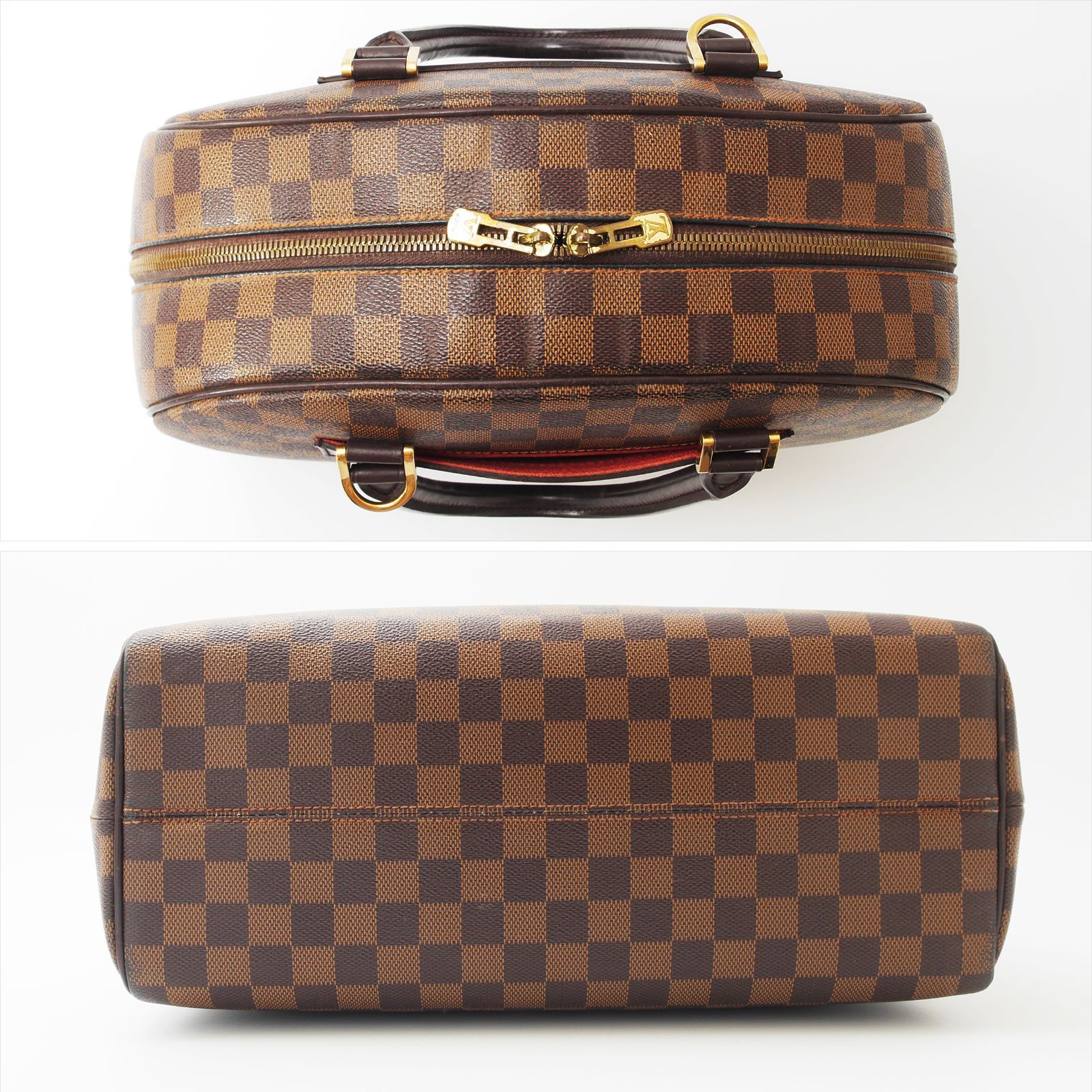 極美品】 ルイヴィトン ダミエ ノリータ ハンドバッグ ブラウン エベヌ