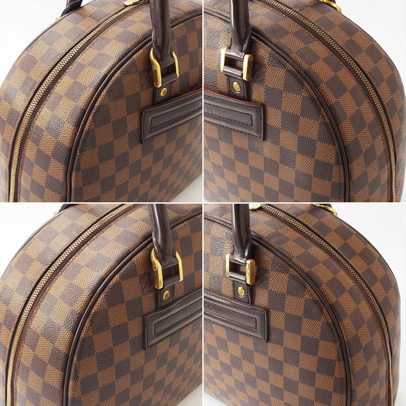 極美品】 ルイヴィトン ダミエ ノリータ ハンドバッグ ブラウン エベヌ