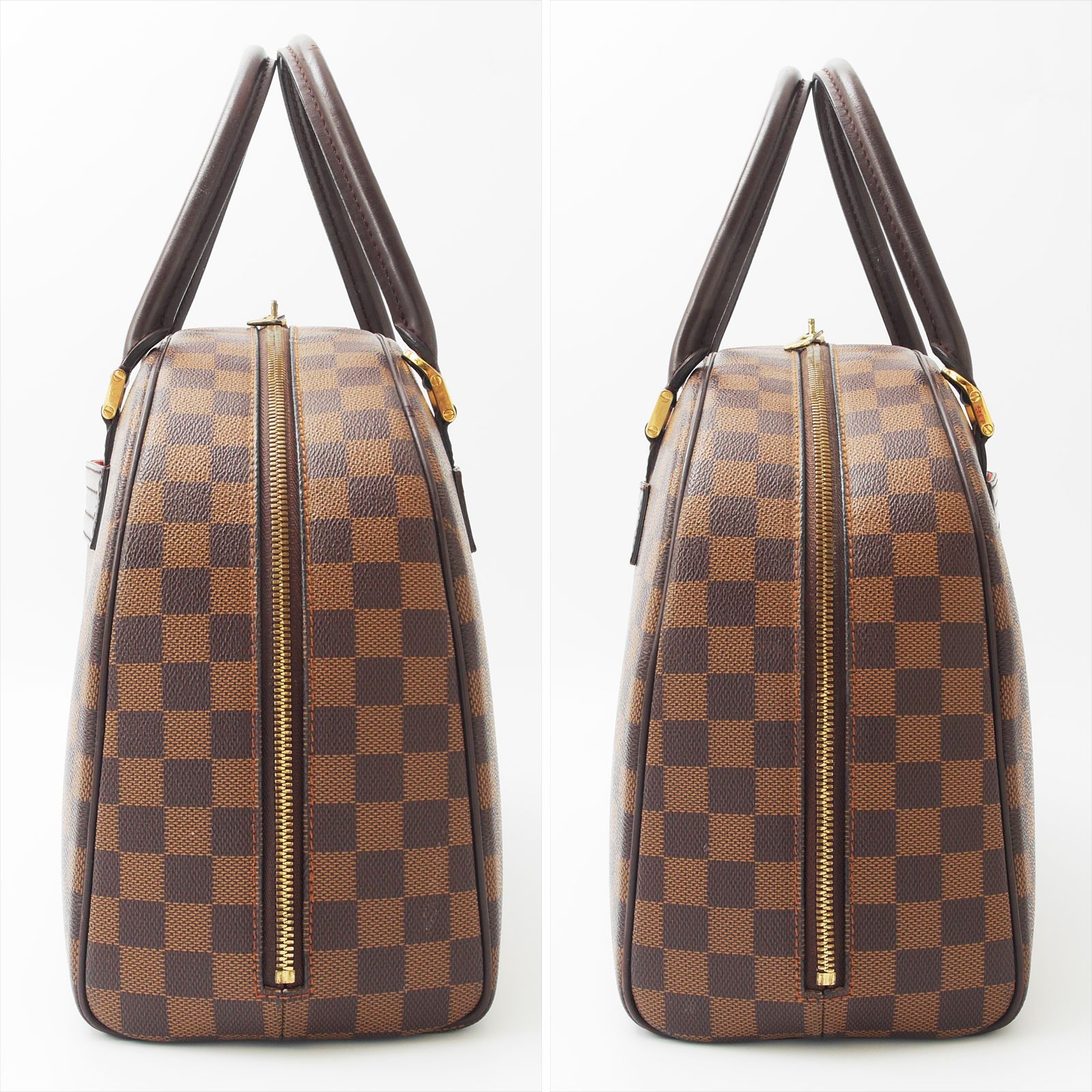 極美品】 ルイヴィトン ダミエ ノリータ ハンドバッグ ブラウン エベヌ