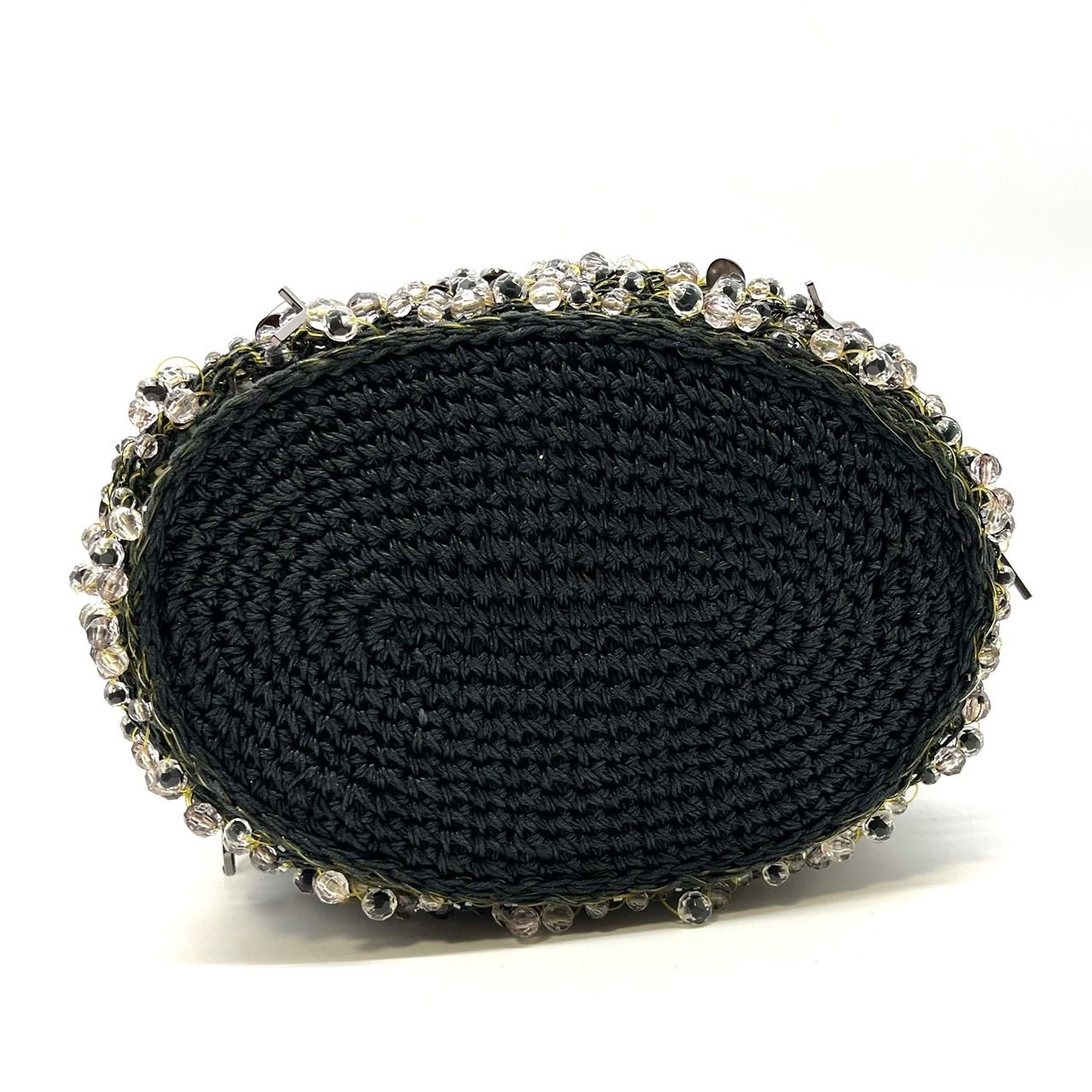 良品】ANTEPRIMA アンテプリマ ビジュー ハンドバッグ ビーズ