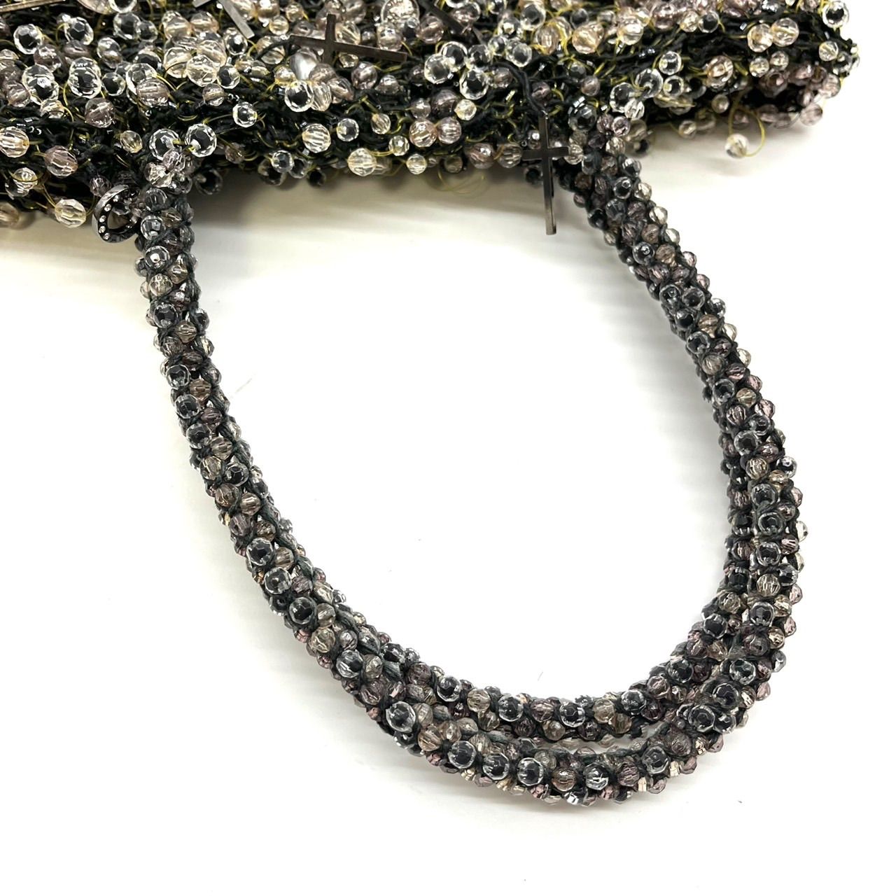 良品】ANTEPRIMA アンテプリマ ビジュー ハンドバッグ ビーズ