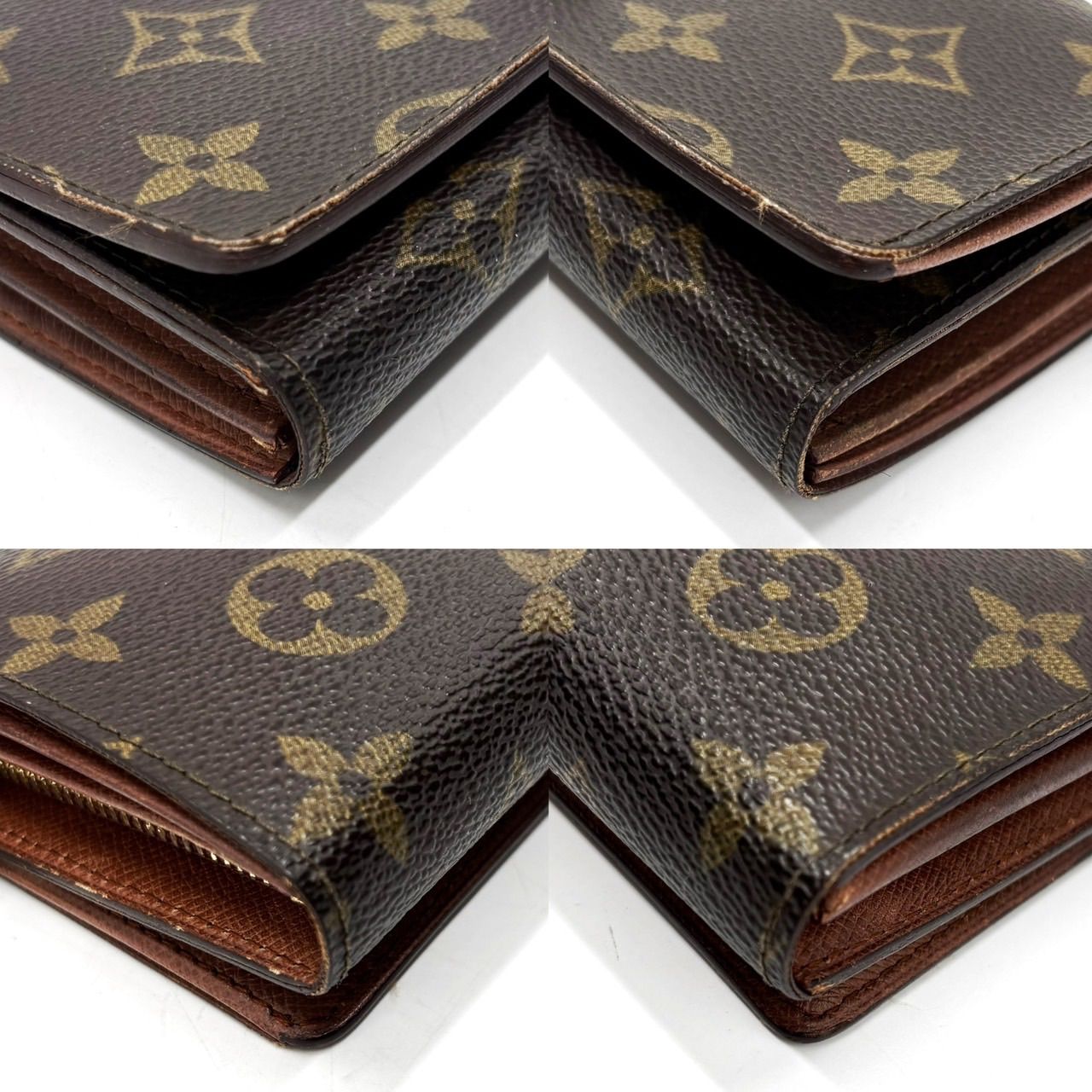 良品】LOUIS VUITTON ルイヴィトン 二つ折り財布 ポルトフォイユ
