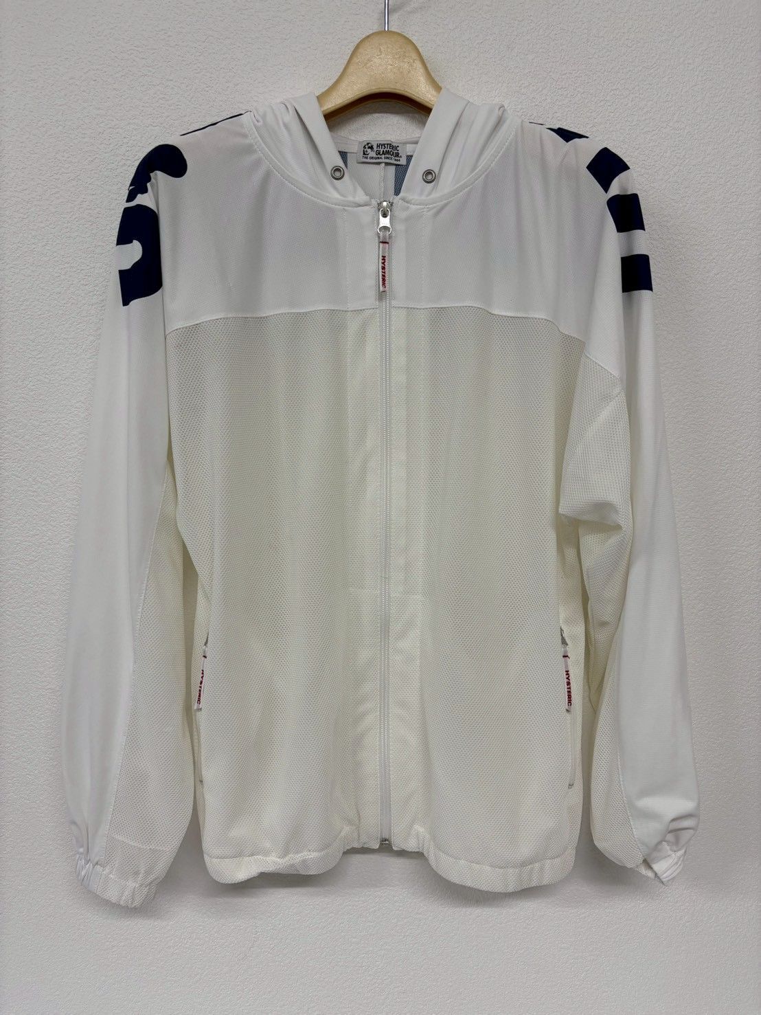 HYSTERIC GLAMOUR ヒステリックグラマー メッシュ ジップパーカー
