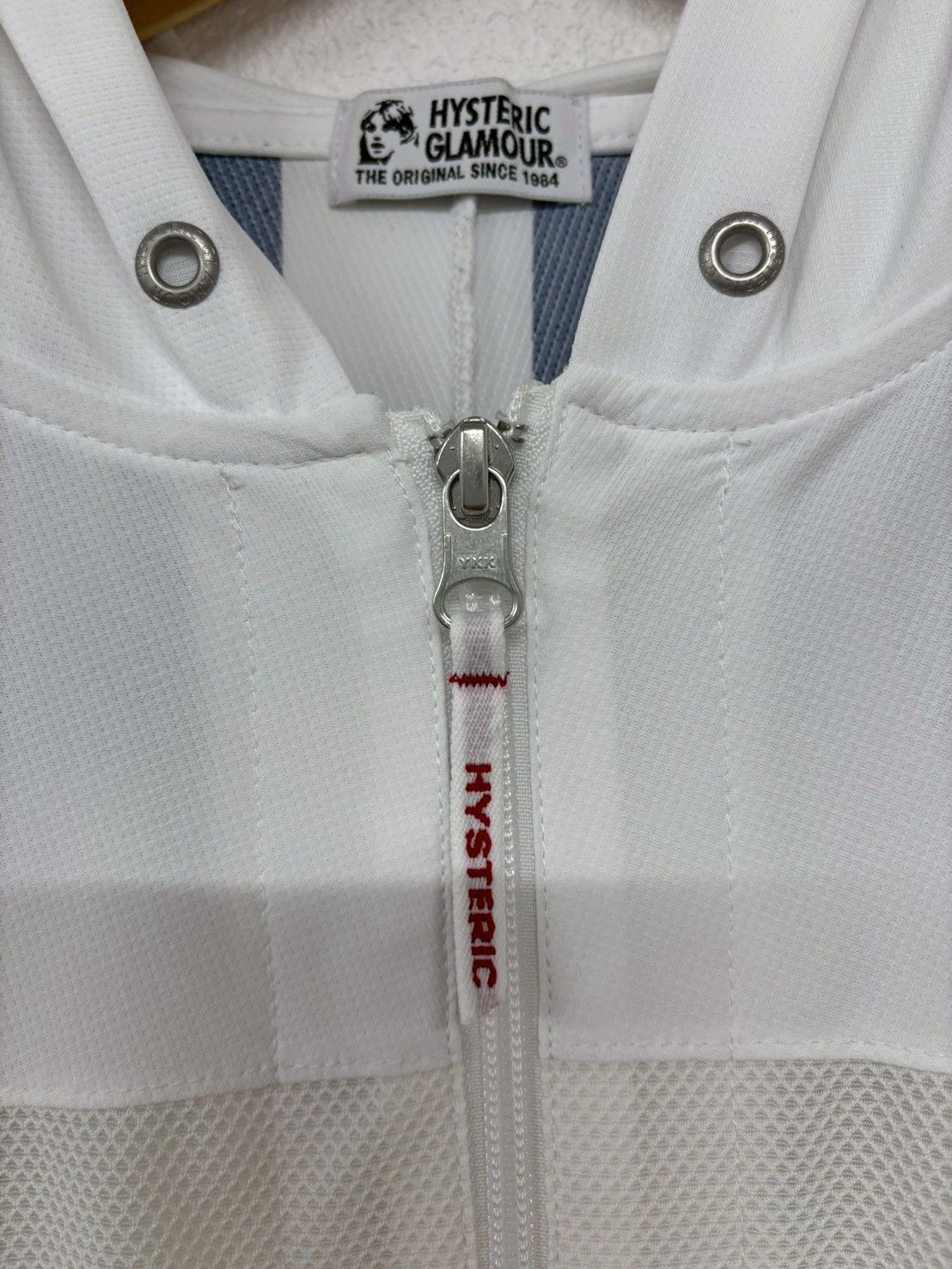 HYSTERIC GLAMOUR ヒステリックグラマー メッシュ ジップパーカー