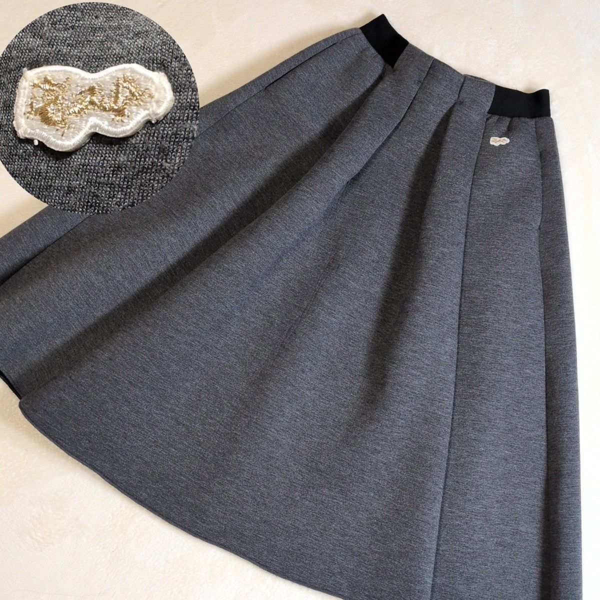 ヴィヴィアンタム 膝丈スカート ドラゴン サイズ 38 Ceramic dragon