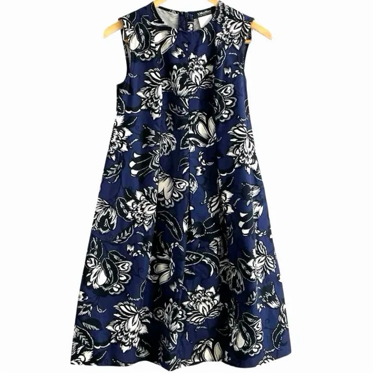 p*i様 MaxMara〔マックスマーラ〕コットン ノースリーブ ワンピース 3 Max Mara Studio（マックスマーラステュディオ） 美品 マックスマーラ