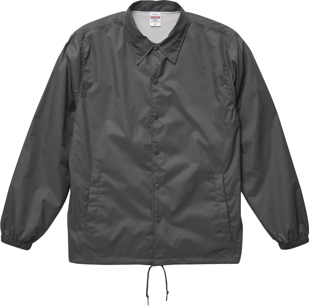 ユナイテッドアスレ UnitedAthle ナイロン コーチ ジャケット 裏地付