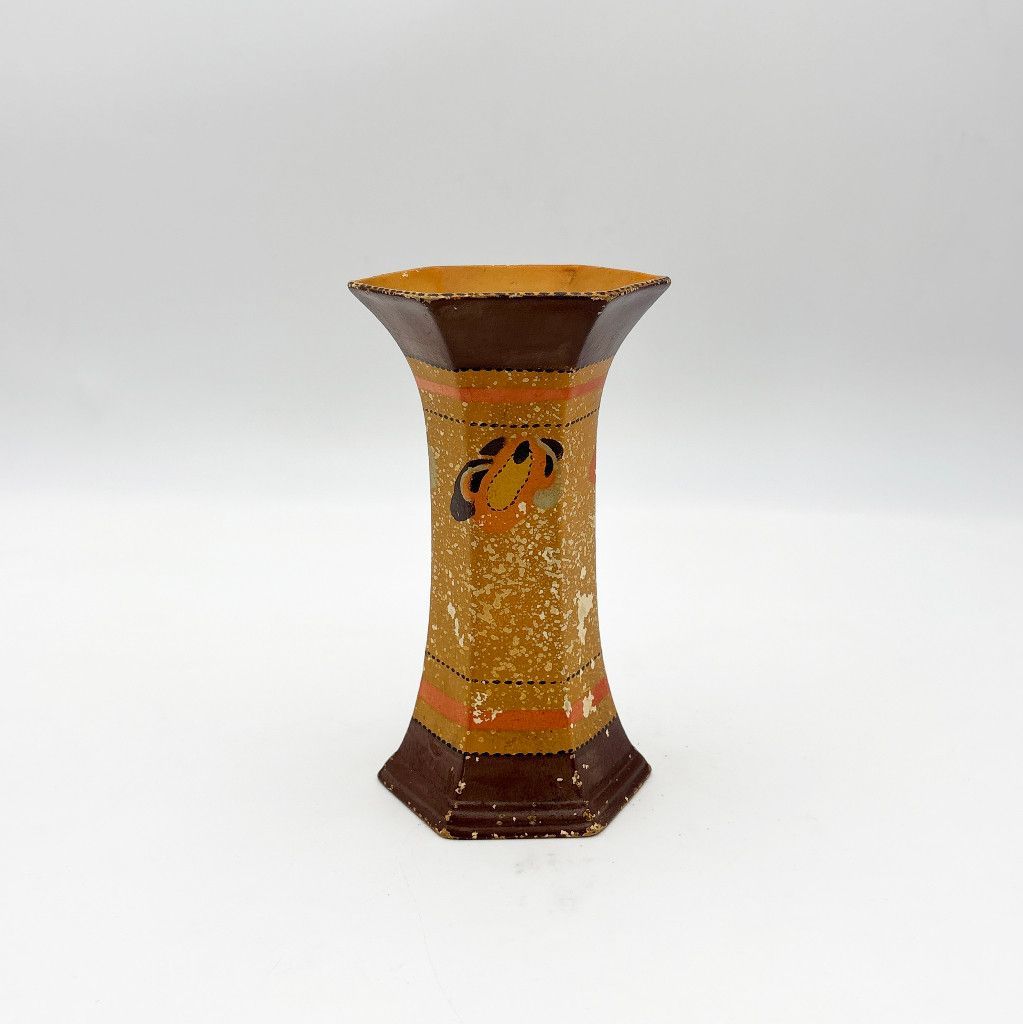 英国 Wilton Ware ヴィンテージ フラワーベース 陶器 花瓶 花器