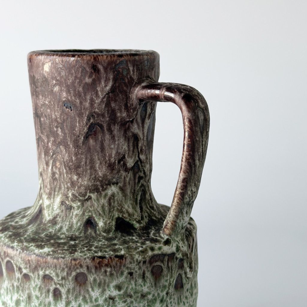 西ドイツ Fat lava ヴィンテージ フラワーベース Steuler 花器 花瓶