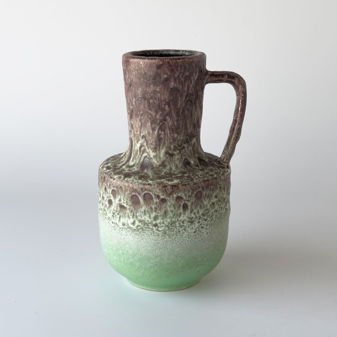 西ドイツ Fat lava ヴィンテージ フラワーベース Steuler 花器 花瓶