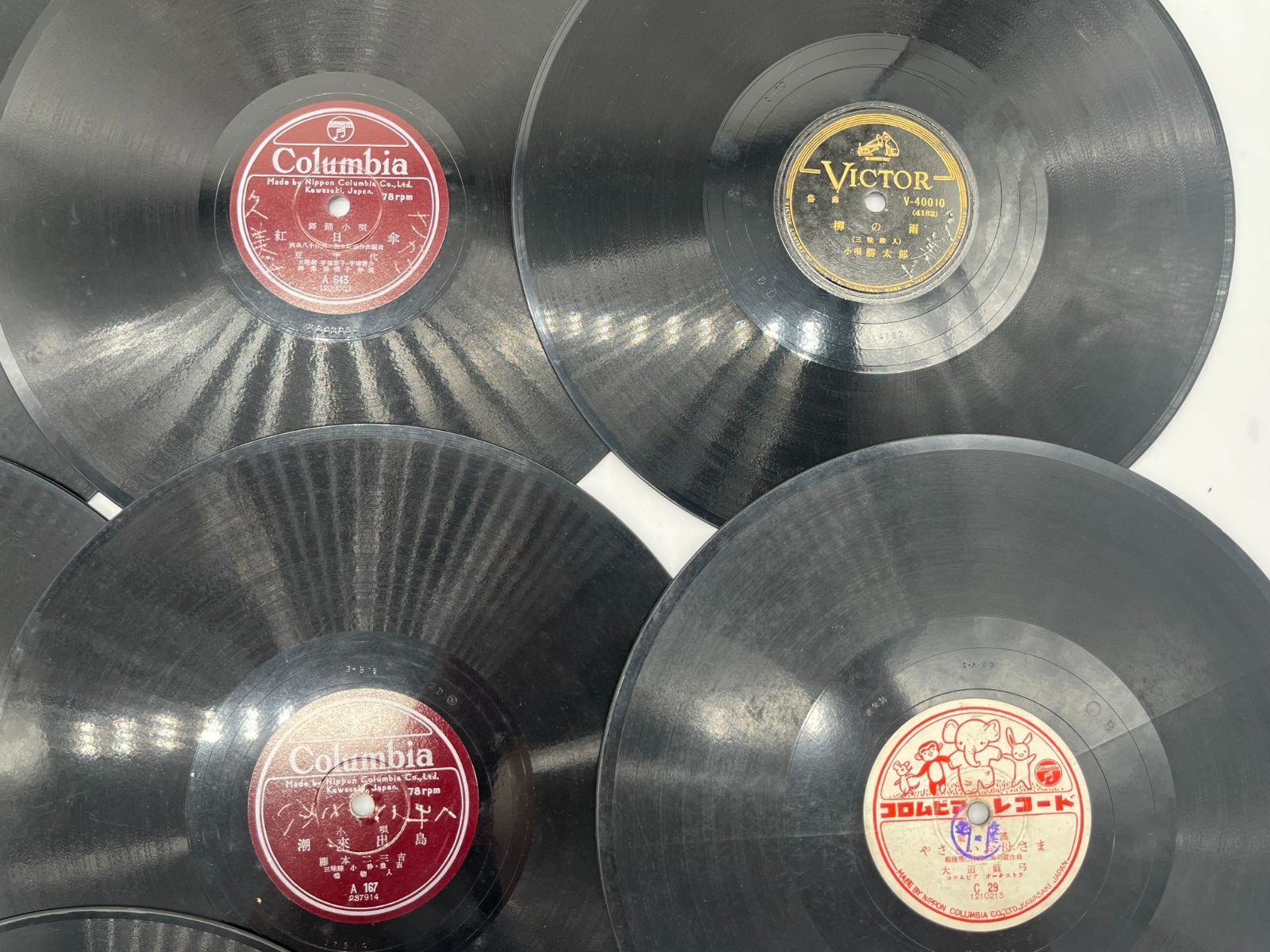 ジャンク品 VICTOR ビクター MGM Teichiku テイチク Columbia