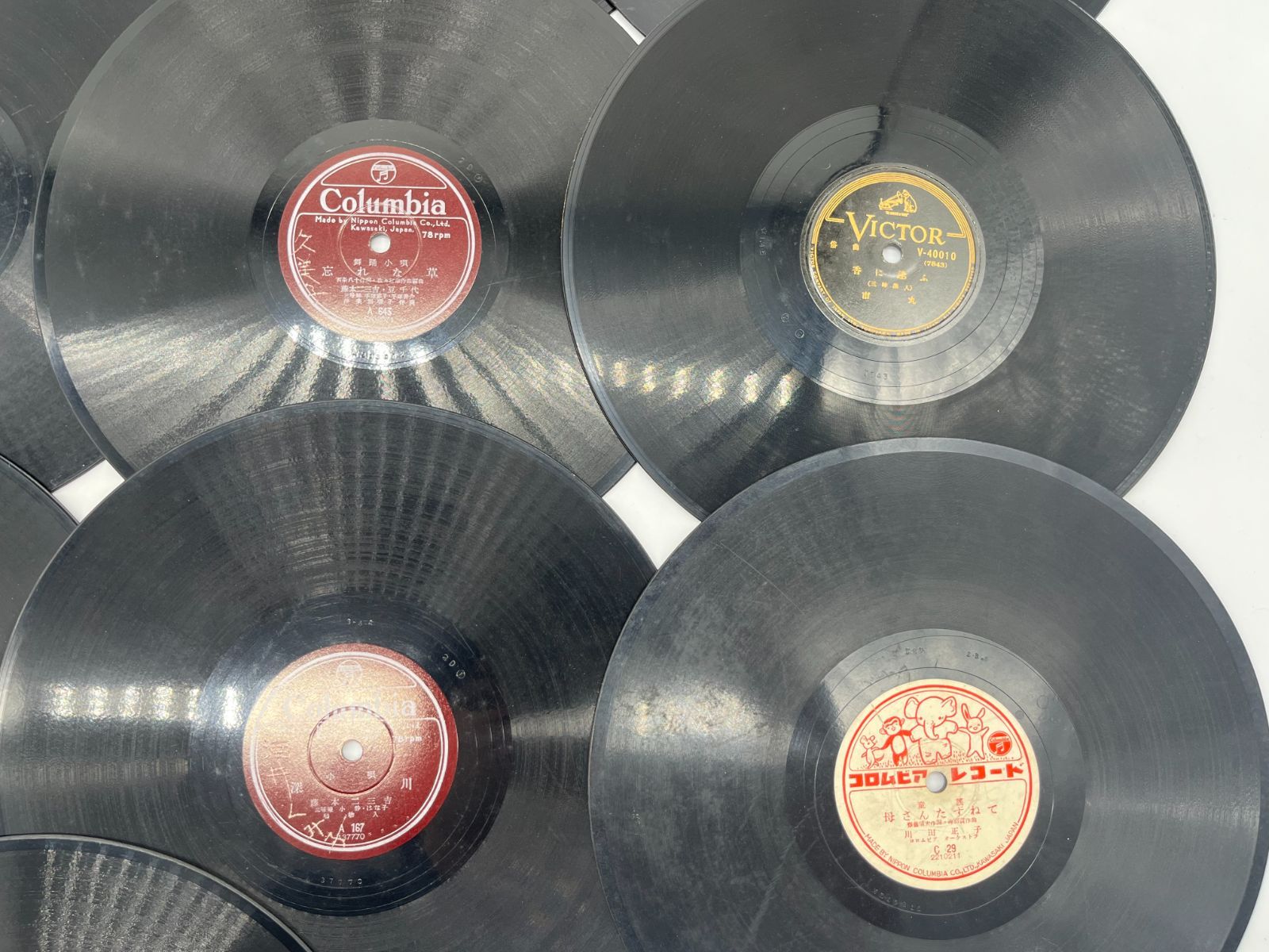 ジャンク品 VICTOR ビクター MGM Teichiku テイチク Columbia