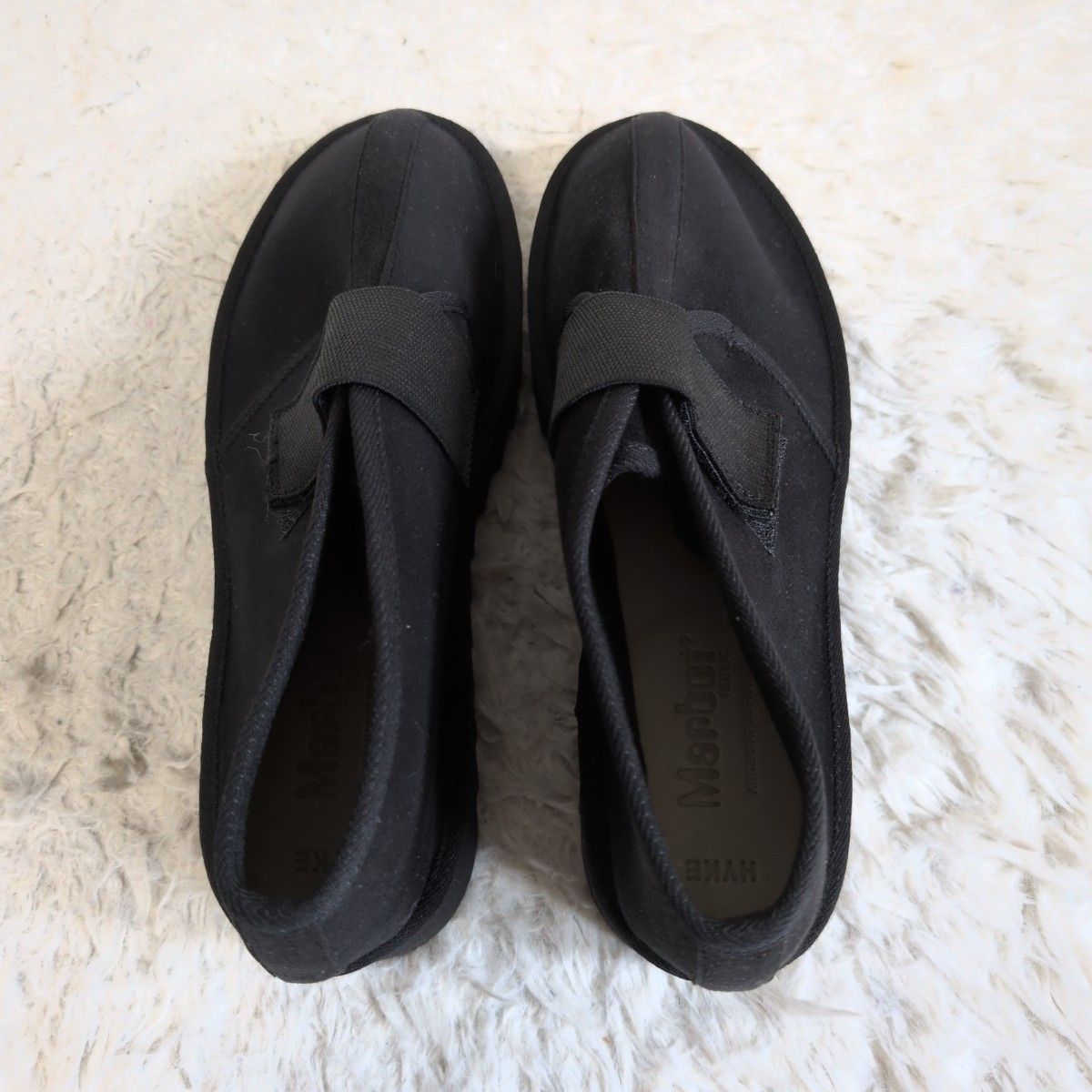 人気コラボ✨ハイク×マルボー HYKE Marbot スウェードベルトシューズ