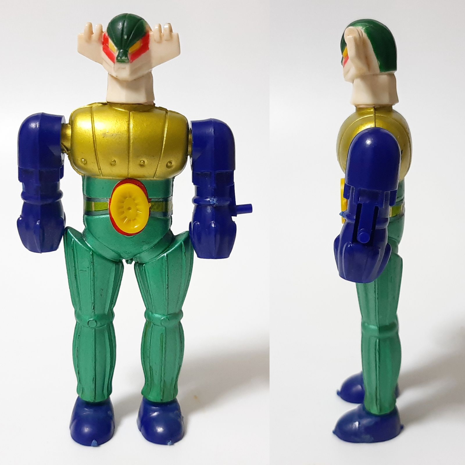 オンダ 強合金 アクション付 鋼鉄ジーグ フィギュア 昭和玩具 - メルカリ