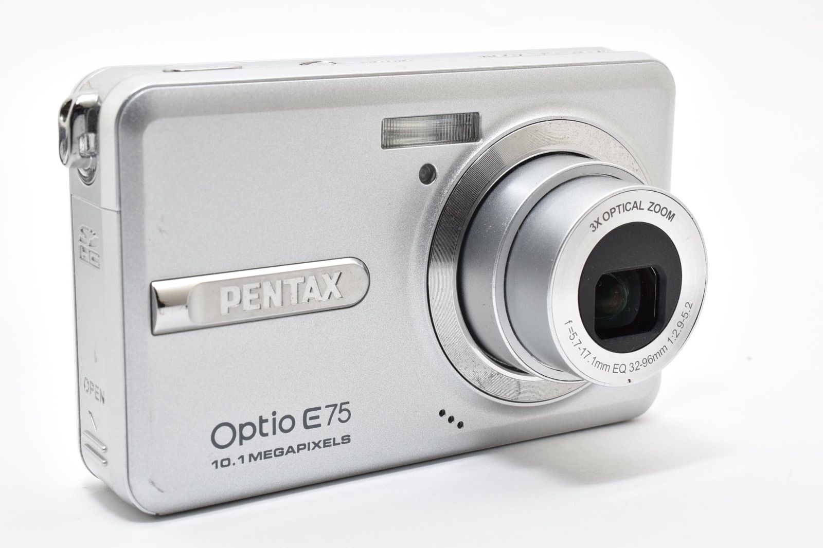 ペンタックス PENTAX Optio E75 シルバー コンパクトデジタルカメラ