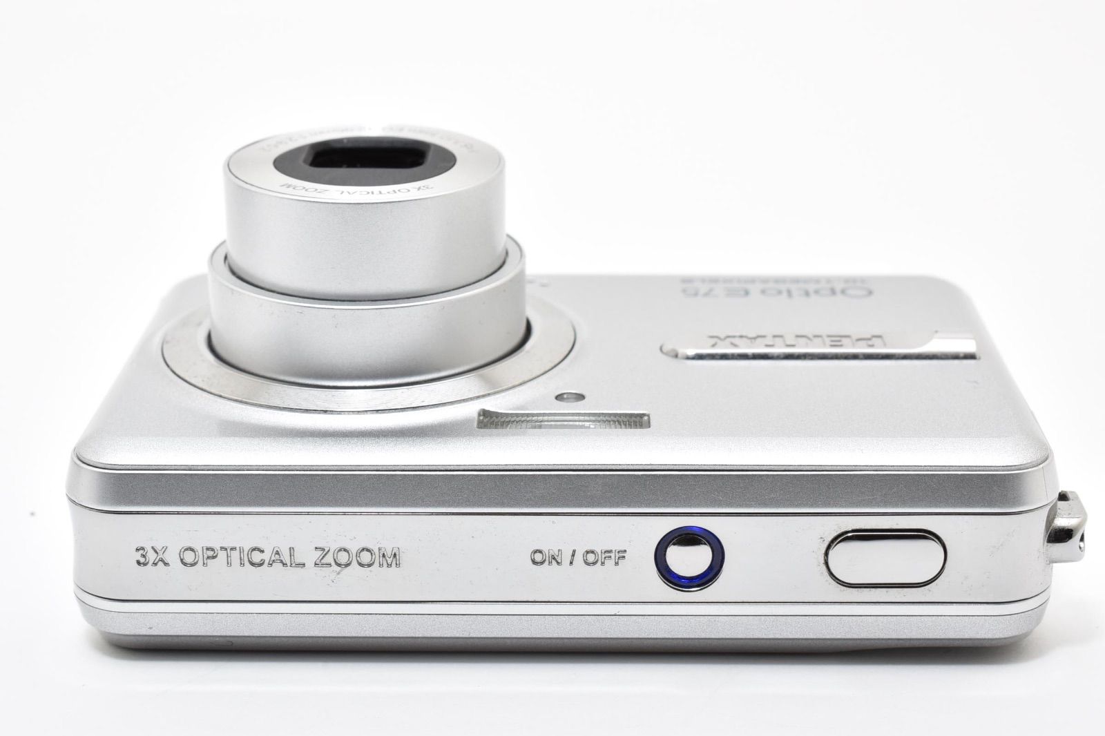 ペンタックス PENTAX Optio E75 シルバー コンパクトデジタルカメラ