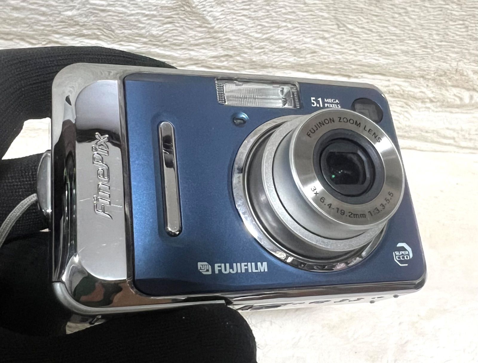 FUJIFILM FINEPIX A500 ブルー コンパクトデジタルカメラ - メルカリ