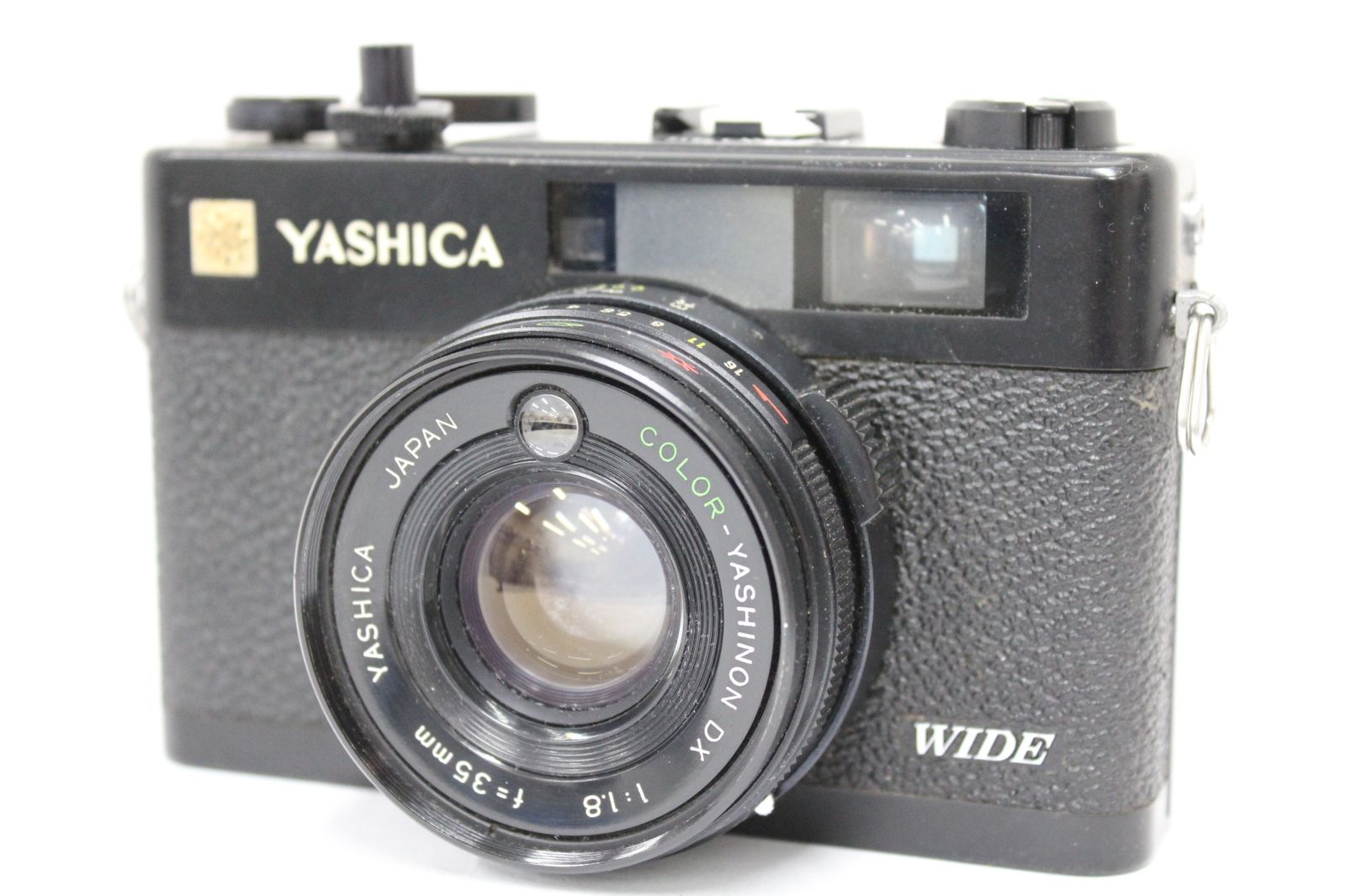 返品保証】 ヤシカ Yashica ELECTRO 35 CCN WIDE ブラック COLOR