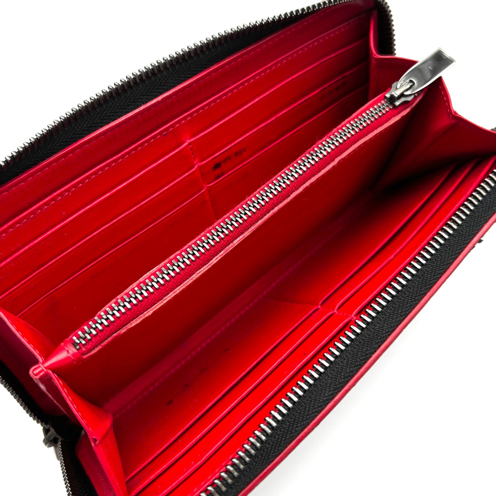 Christian Louboutinクリスチャンルブタンパネトーネメンズ長財布 Panettone wallet レッド カーフレザー - Accessories - Men