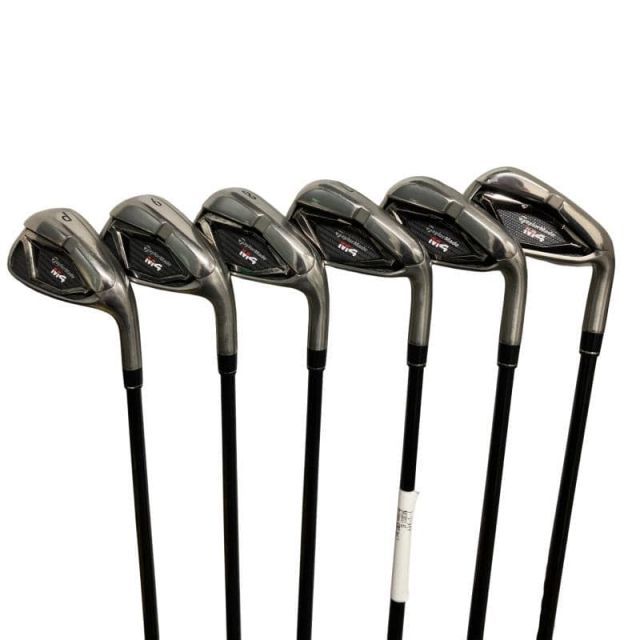 中古】 テーラーメイド M4(2021) 6S アイアンセット IR Fujikura ATMOS