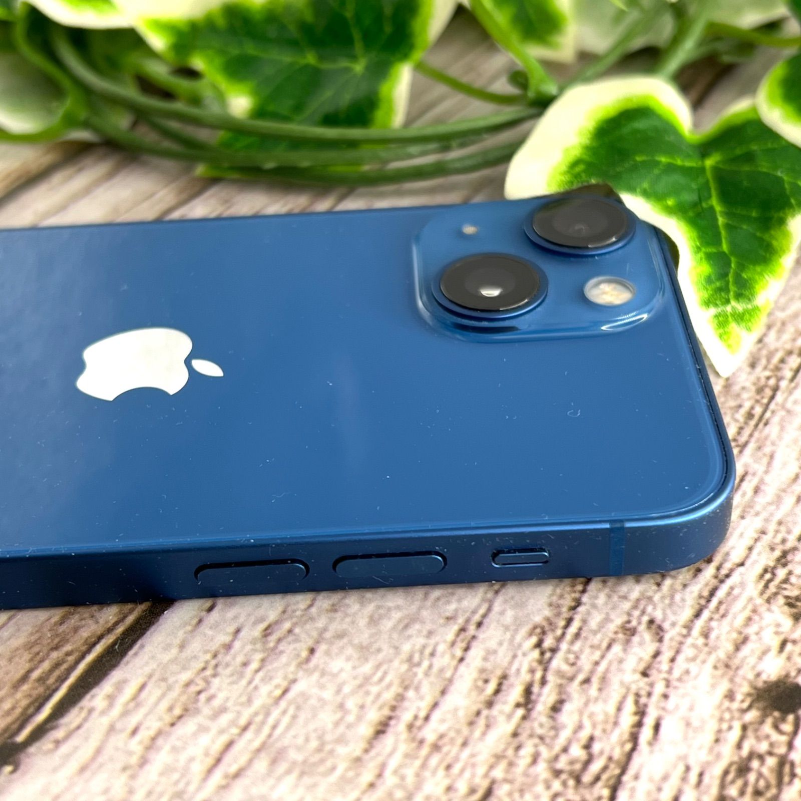 美品】iPhone 13 mini 512GB ブルー SIMフリー バッテリー100