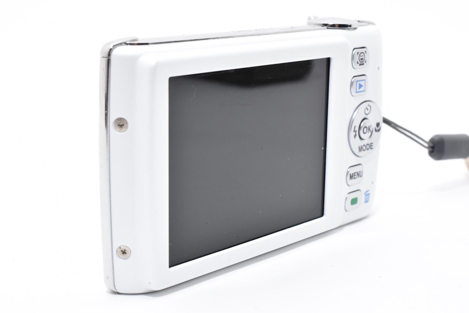 美品】ペンタックス PENTAX Optio P80 ホワイト コンパクトデジタル