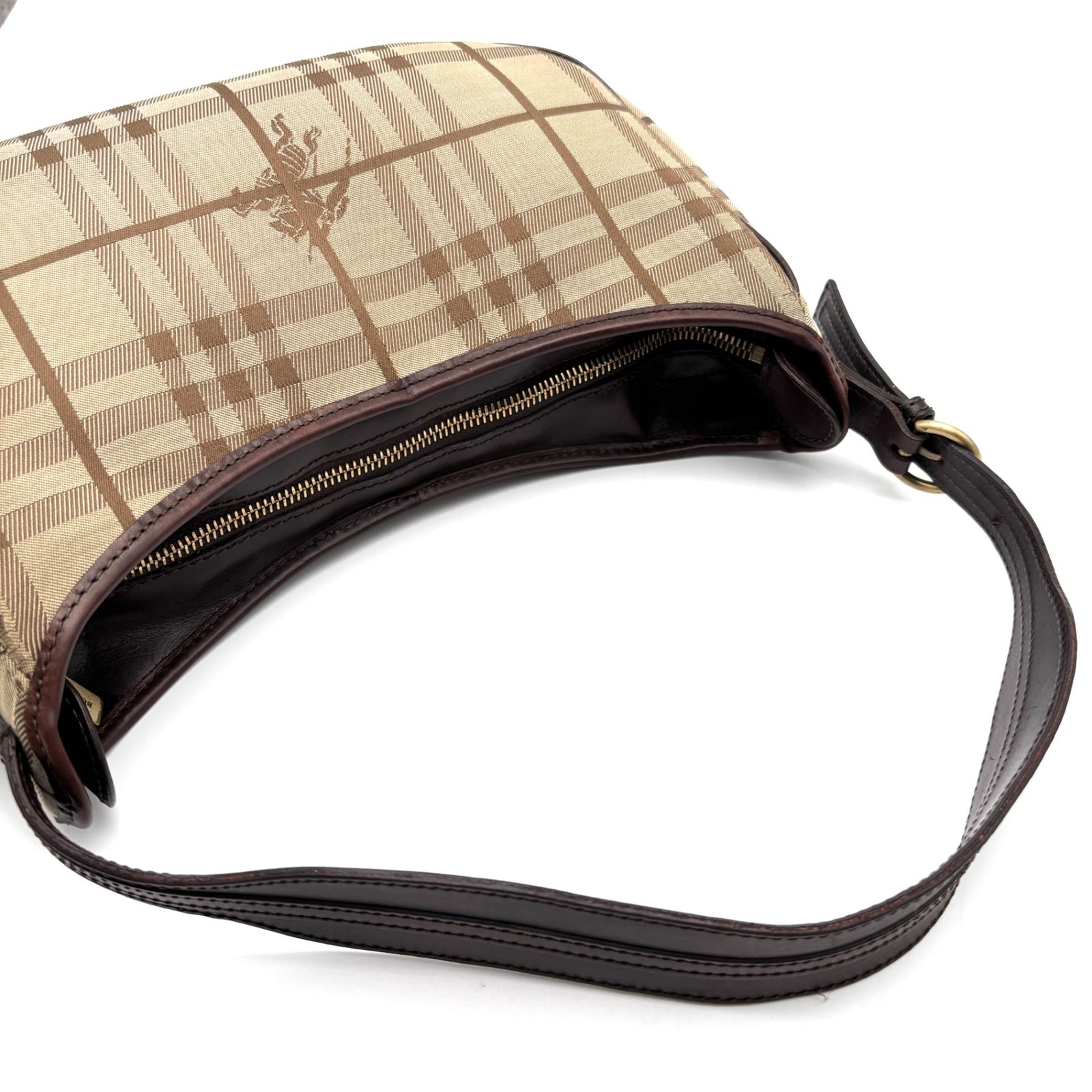 Burberry バーバリー ワンショルダーバッグ ホースロゴ 美品・正規品 BURBERRY バーバリー ワンショルダーバッグ ハンドバッグ