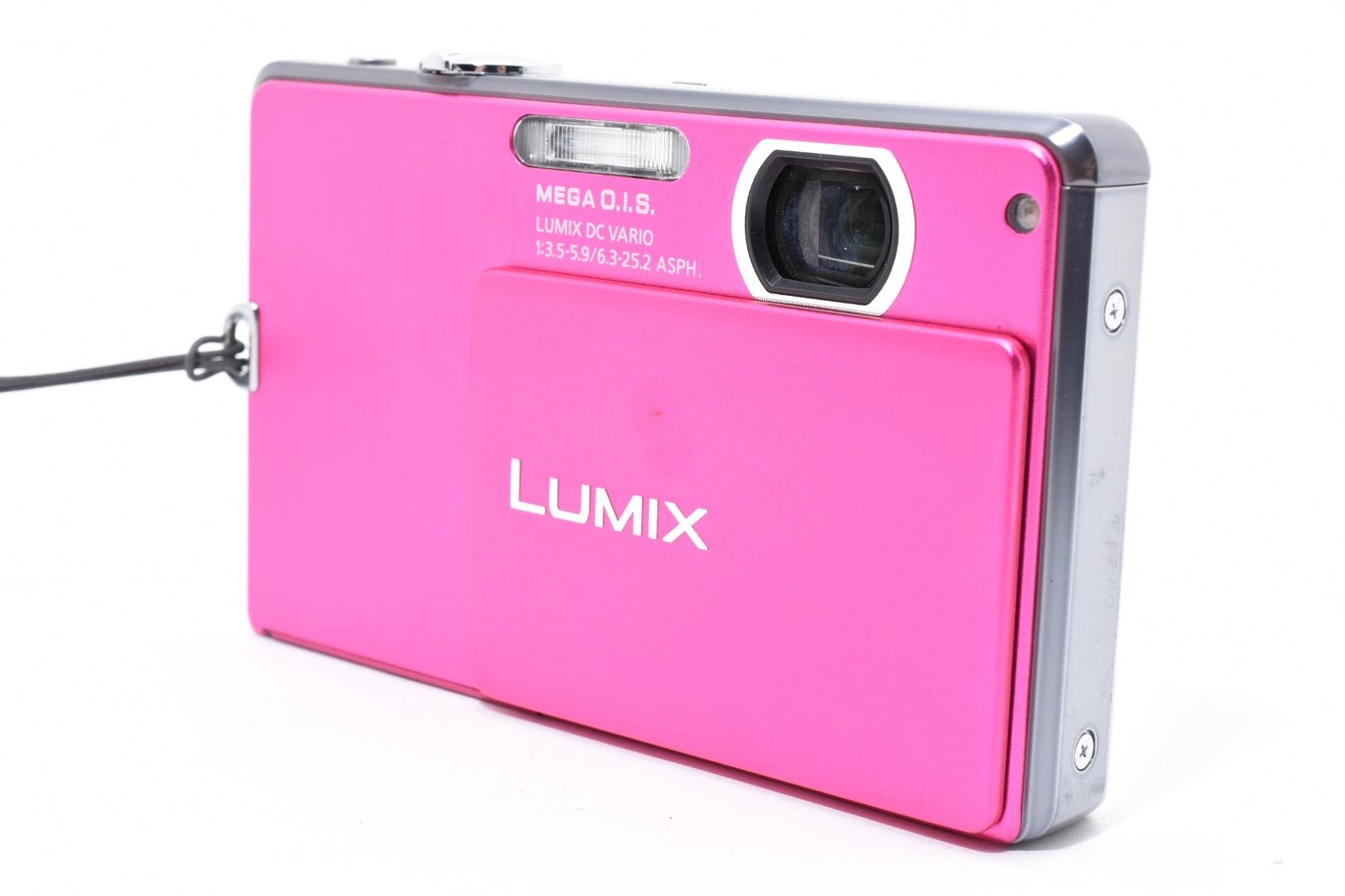 カメラ 美品【動作確認済】Panasonic LUMIX DMC-FP1 レトロコンデジ
