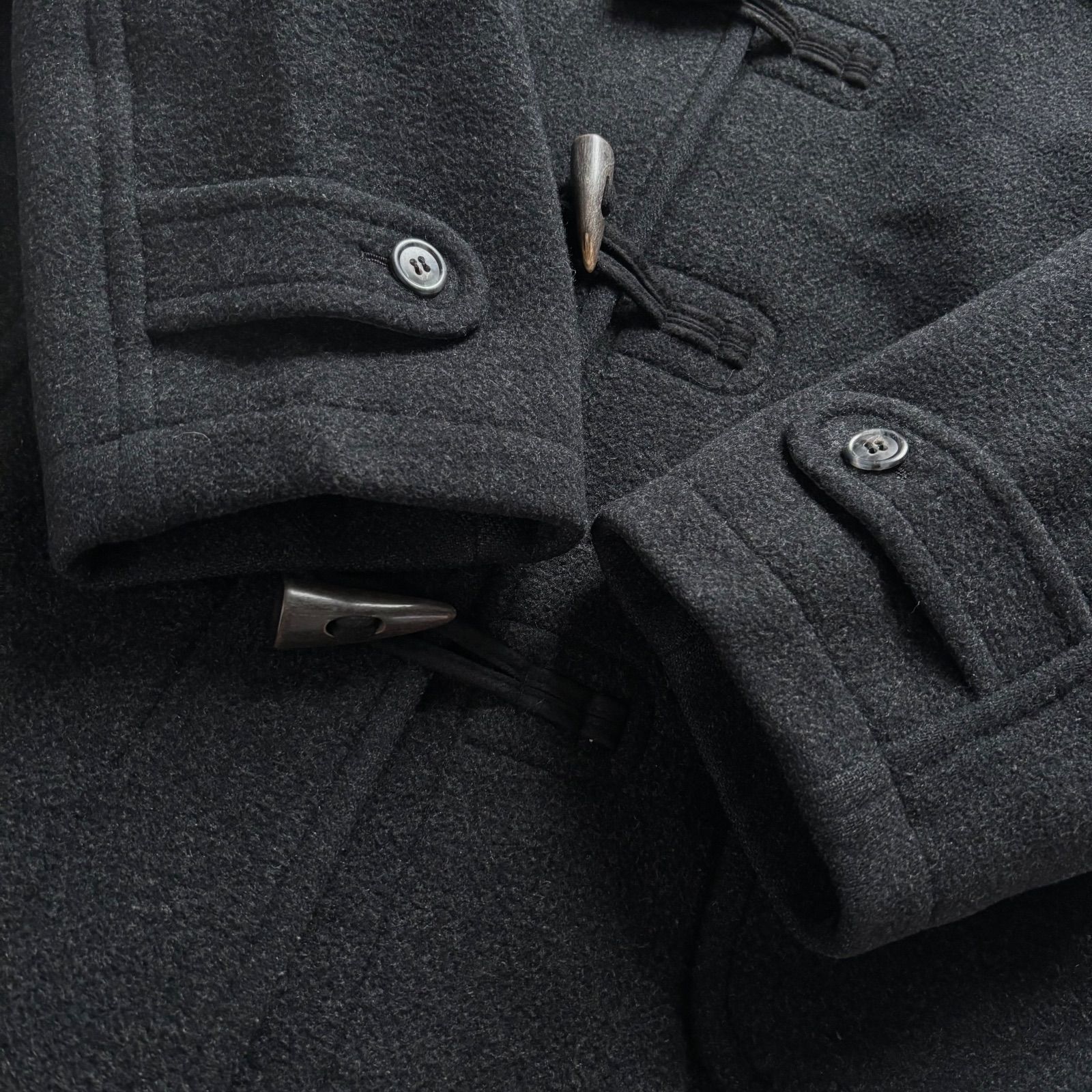 NEWYORKER ニューヨーカー ダッフルコート 老舗定番 チャコール