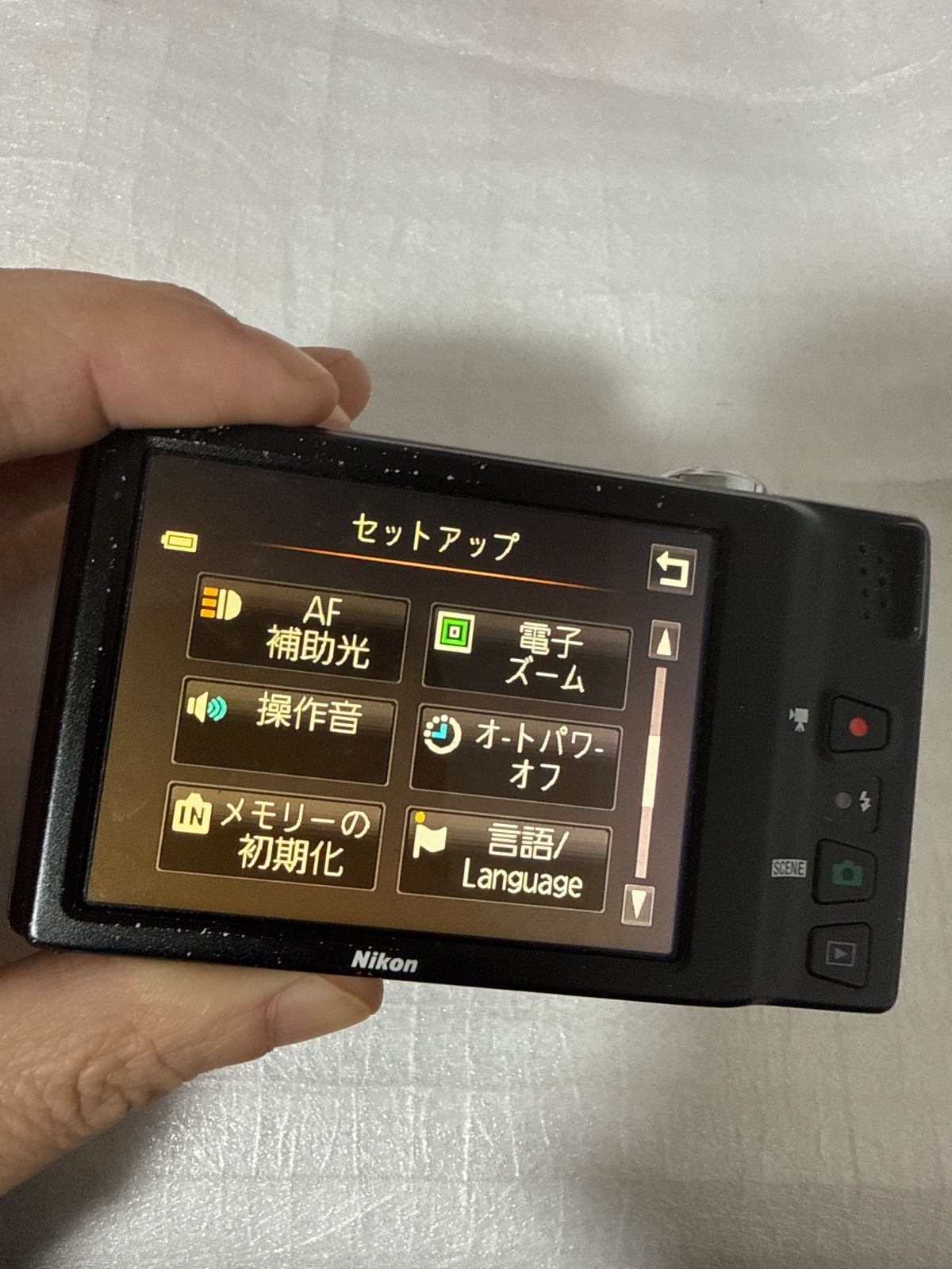 デジカメ 本体 Nikon Coolpix S6100 現状品 - メルカリ