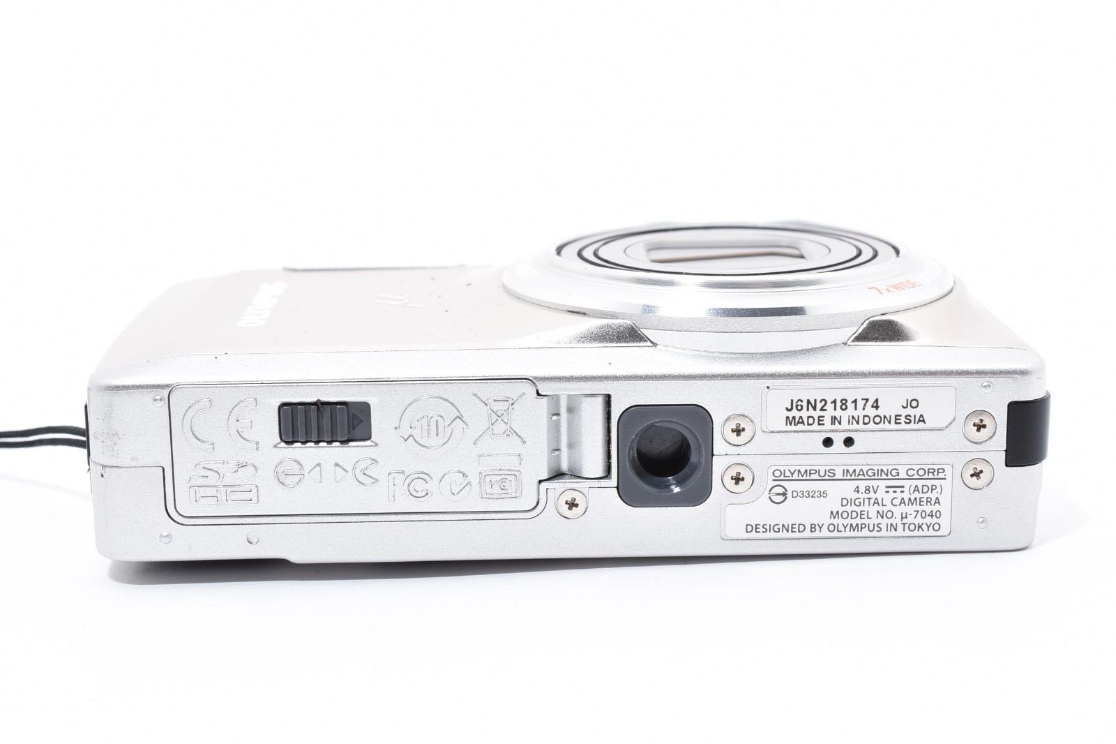 美品】OLYMPUS OLYMPUS μ-7040 チタニウムシルバー - メルカリ