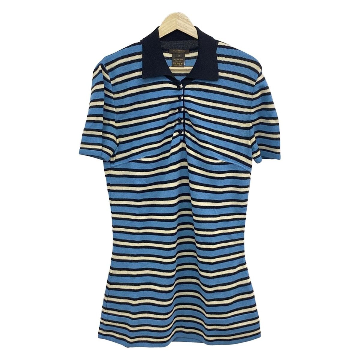 LOUIS VUITTON(ルイヴィトン) ワンピース サイズM レディース - ブルー