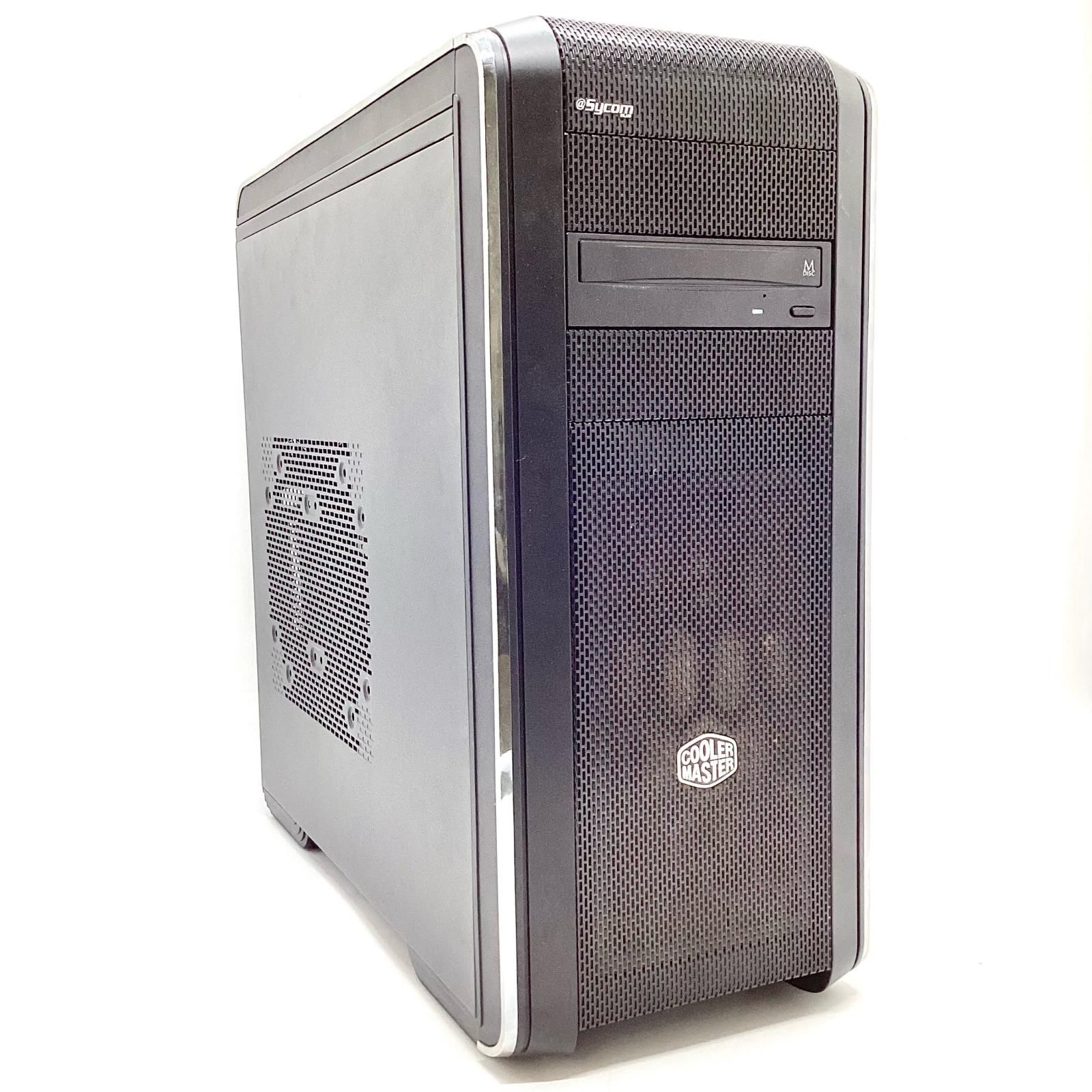 SYCOM ゲーミングデスクトップPC i3-8350K 16GB SSD 525GB NVIDIA