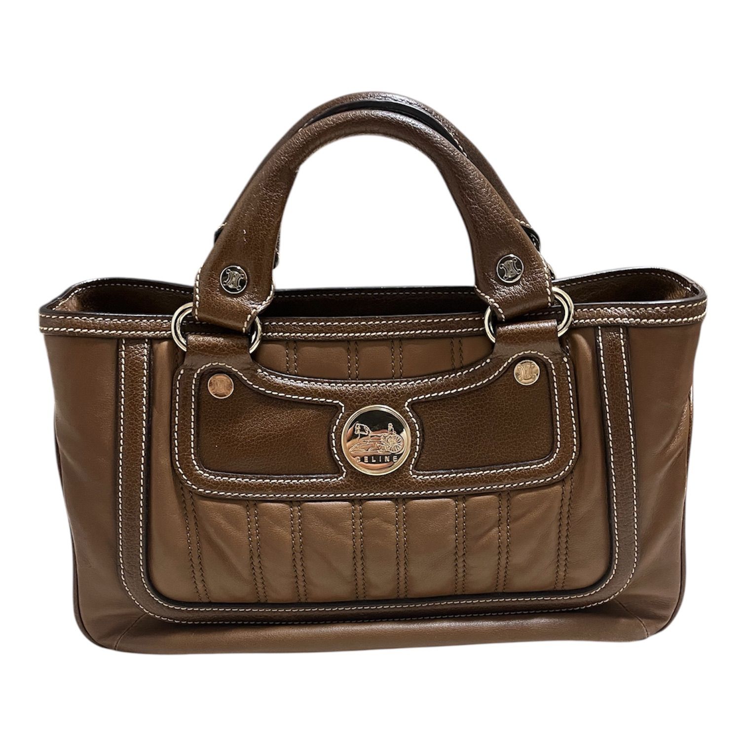 NE1 CELINE セリーヌ ハンドバッグ ブギーバック ブラウン