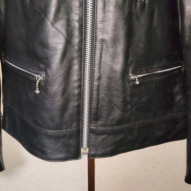 HORN WORKS ホーンワークス 本革 革ジャン UK ライダース シングル