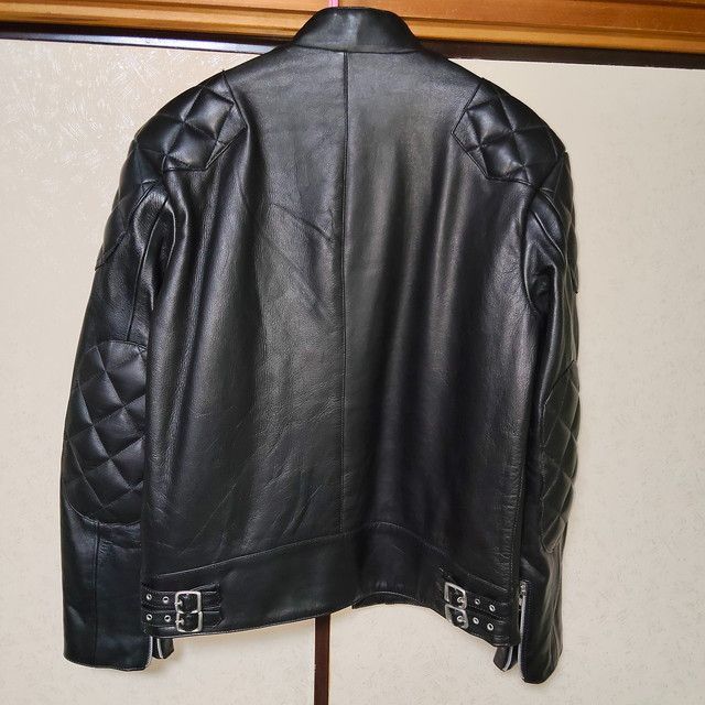 HORN WORKS ホーンワークス 本革 革ジャン UK ライダース シングル